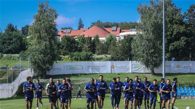 تفاصيل المران الصباحي للأهلي في النمسا