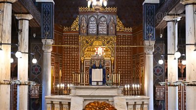 فيتو ترصد أعمال ترميم وتطوير معبد بن عزرا اليهودي (فيديو وصور)