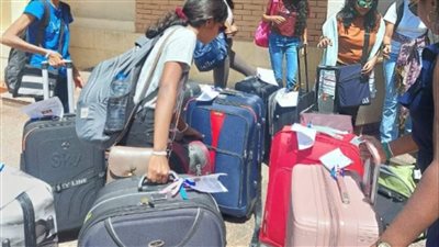 وصول الفرق الأجنبية المشاركة في مهرجان الإسماعيلية الدولي للفنون الشعبية 23 (صور) 