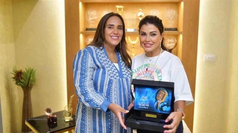 جومانا مراد مع الإعلامية