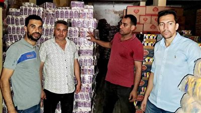 ضبط تاجر لتجميعه سلعا تموينية بمبلغ 45 ألف جنيه بالبحيرة