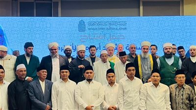 للقيام برسالة الأزهر، افتتاح مؤسسة الشيخ أسامة الأزهري في إندونيسيا (صور)