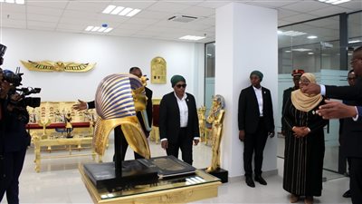  البريد المصري يشارك في مراسم افتتاح المقر الجديد للاتحاد الإفريقي الشامل