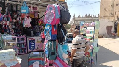 حملات لإزالة الإشغالات في واحة الخارجة بالوادي الجديد