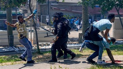 نتنياهو يوجه بضرورة استعادة النظام في تل أبيب ( فيديو)