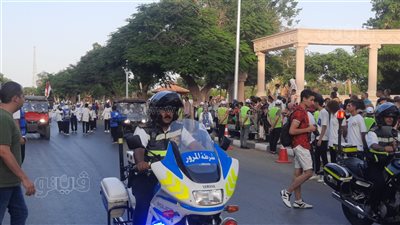 تشديدات أمنية استعدادا لـ دفيليه مهرجان الإسماعيلية للفنون الشعبية (صور) 