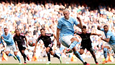 هالاند يسجل هاتريك ويقود مانشستر سيتي للفوز على فولهام بخماسية (صور)