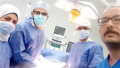 مستشفي قها بالقليوبية تنقذ مريضا يعاني من قرحة منفجرة فى المعدة