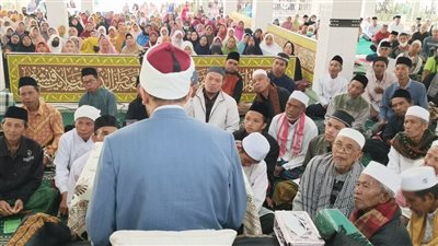 فرع مجلس حكماء المسلمين بإندونيسيا يواصل فعالياته في جزيرة لومبوك (صور)