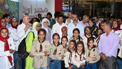 وزير الشباب ومحافظ أسوان يشهدان فعاليات المهرجان الرياضي (صور)