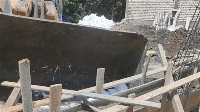 إزالة 67 حالة تعد بالبناء المخالف على الأرض الزراعية خلال حملات مكبرة بالمنيا