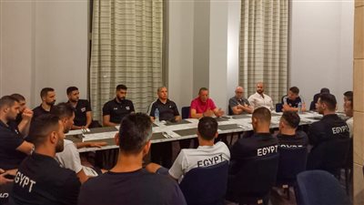 الكرة الطائرة، قمر وعابد يجتمعان مع المنتخب قبل انطلاق بطولة أفريقيا (صور)