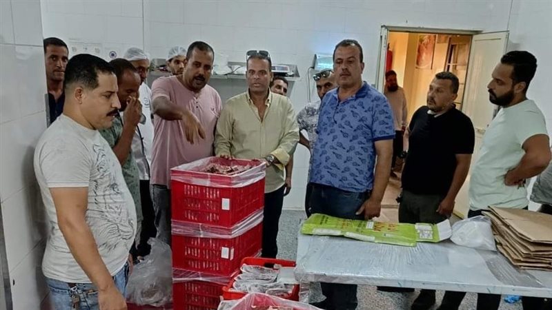 ضبط لحوم فاسدة بالجيزة،
