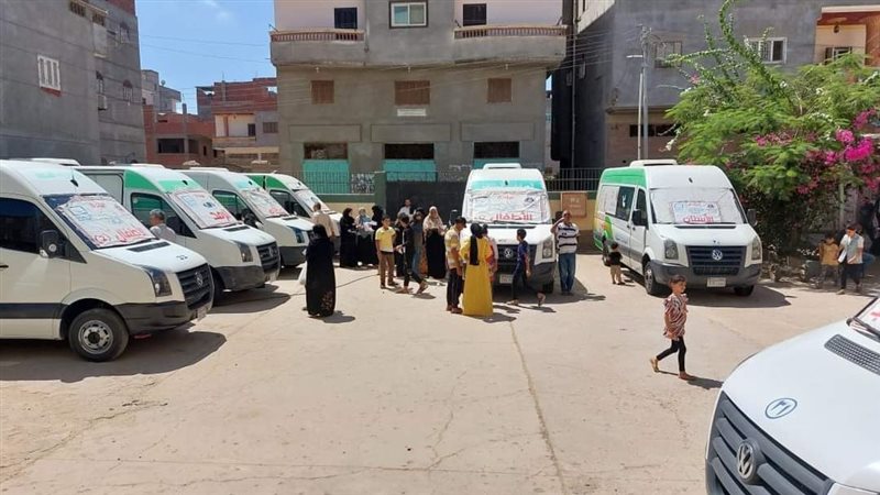 قافلة طبية بدمياط،