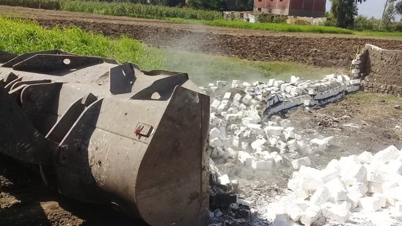 إزالات مخالفة بكفر