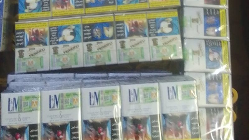 المضبوطات خلال حملة