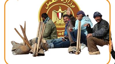 بالأرقام.. ما قدمته وزارة العمل للعمالة غير المنتظمة خلال عام (إنفوجراف)