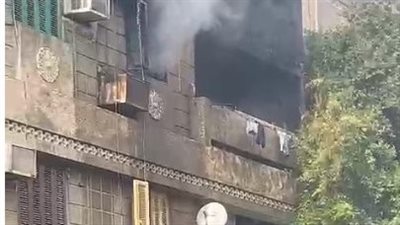 حريق يلتهم محتويات محل في أبو النمرس
