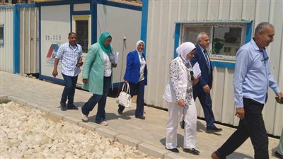 نائب محافظ القاهرة للمنطقة الجنوبية تناقش إزالة التعارضات لاستكمال محور شمال طرة