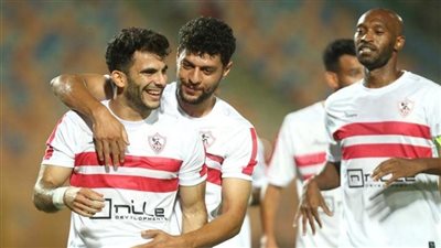 الزمالك يتقدم على السكة الحديد بهدف في الشوط الأول 