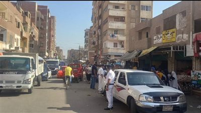 حملة مكبرة لرفع الإشغالات والتعديات بحيِّ ثان الإسماعيلية (صور) 