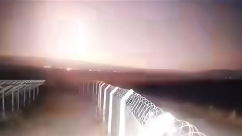 نيزك يضرب تركيا،