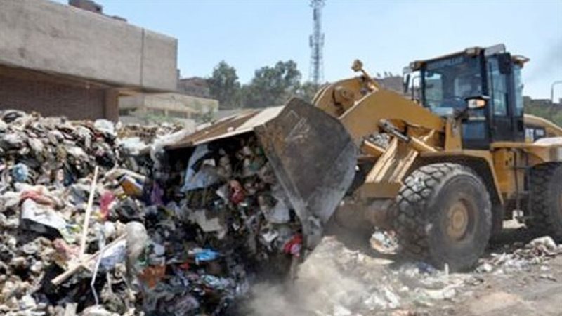 رفع مخلفات القمامة