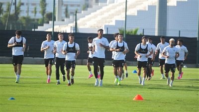 برنامج المنتخب الأولمبي في اليوم الأول من معسكره استعدادًا لروسيا 