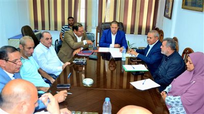 البحيرة تناقش مشكلات الصرف الزراعي والارتقاء بمنظومة الزراعة والثروة السمكية