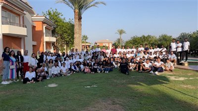 طلاب جامعة سوهاج يشاركون في معسكر منتدى شباب العالم (صور)