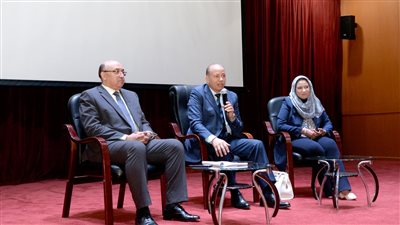 لقاء تحفيزي لطلاب المنصورة المشاركين في أسبوع شباب الجامعات المصرية بحلوان