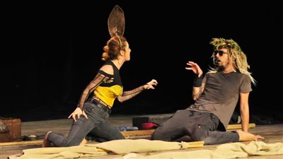 الإلياذة، الأسطورة الإغريقية على خشبة المسرح القومي ضمن عروض القاهرة التجريبي (صور)