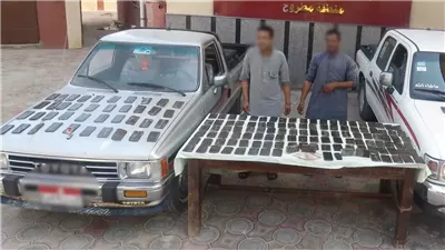 حبس عنصرين إجراميين بتهمة حيازة كميات من الحشيش في مطروح