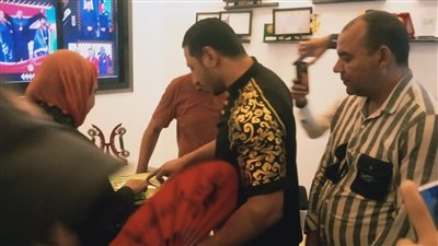 افتتاح معرض المشغولات اليدوية بنادي اتحاد المنزلة الرياضي