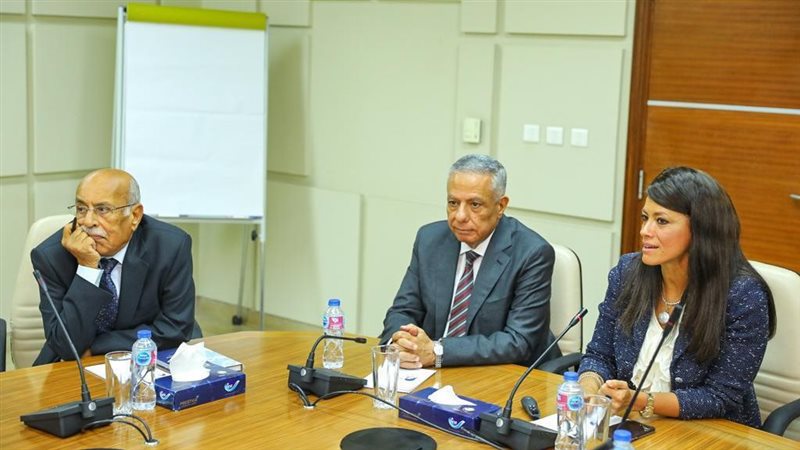 المشاط تلتقي وفد