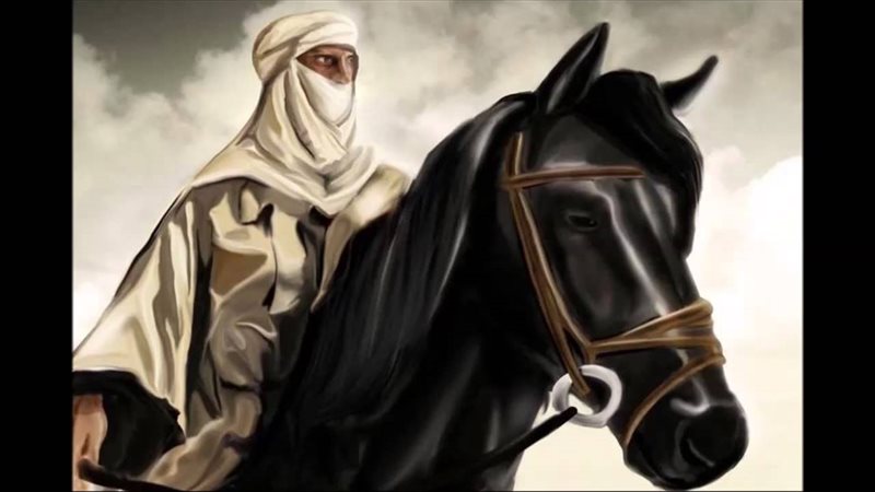 صورة تخيلية لعنترة