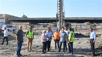 محافظ الغربية يتابع مشروعات التطوير بالمحلة ومستودعات 