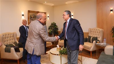 وزير قطاع الأعمال العام يبدأ جولة تفقدية بمدينة دمياط للأثاث (صور)