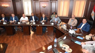 وزير الإسكان ومحافظ الإسكندرية يستعرضان موقف مشروعات إدارة وفصل مياه الأمطار