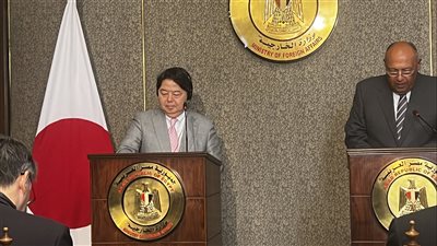  وزير الخارجية اليابانى: مصر الدولة الأكبر فى المنطقة وشريك مهم لنا