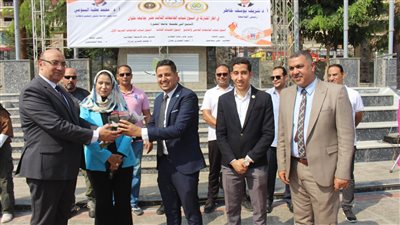 المنصورة تستضيف شعلة أسبوع شباب الجامعات الـ 13