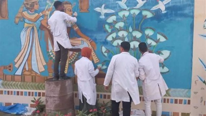 طلاب معهد ترميم آثار،
