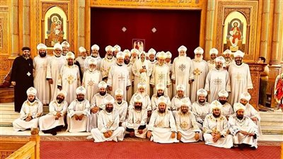 الأنبا بيشوي يترأس اجتماع كهنة إيبارشية أسوان