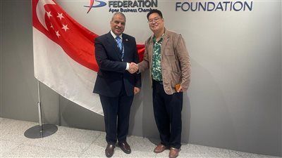 رئيس هيئة تعاونيات الإسكان يشارك في المنتدى الأفريقي السنغافوري 