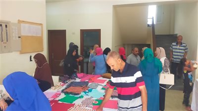 550 مواطناَ يستفيدون من قافلة سكانية شاملة بكفر الدوار في البحيرة