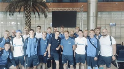 وصول بعثة فريق زينيت الروسي للشباب لمواجهة نظيره الاتحاد السكندري