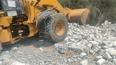 إزالة 7 حالات تعد على الأراضي الزراعية في محافظة البحيرة