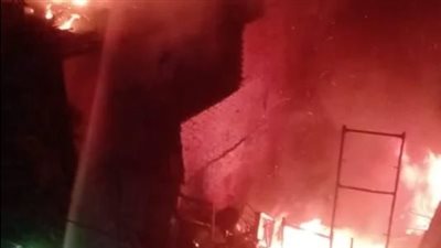 مصرع وإصابة 4 أشخاص فى حريق عقار بمصر القديمة 