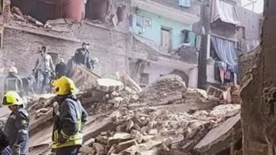 سؤال برلمانى للحكومة بعد انهيار عقار حدائق القبة