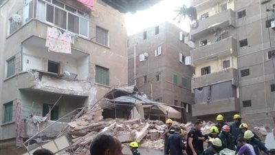 ارتفاع عدد ضحايا عقار حدائق القبة لـ 4 وفيات و5 مصابين (صور)